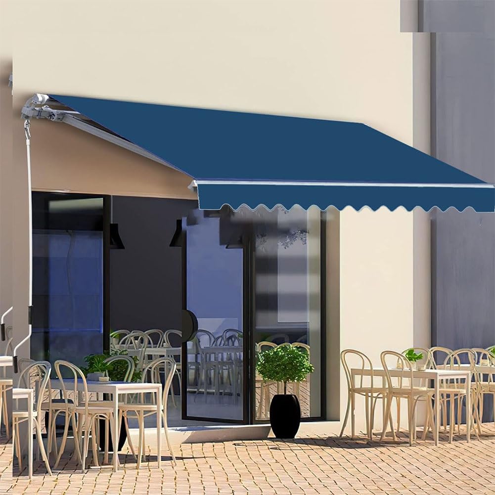 Bâche imperméable et résistante aux UV - 1,2 x 4 m - Tissu d'extérieur durable de rechange pour terrasse et cour - Matériau vert Sune pour une meilleure protection solaire