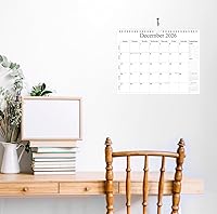 Vista 5 de Calendario 2026 – Calendario de pared 2026 de enero de 2026 a junio de 2027, calendario de 18 meses con papel de primera calidad, encuadernación