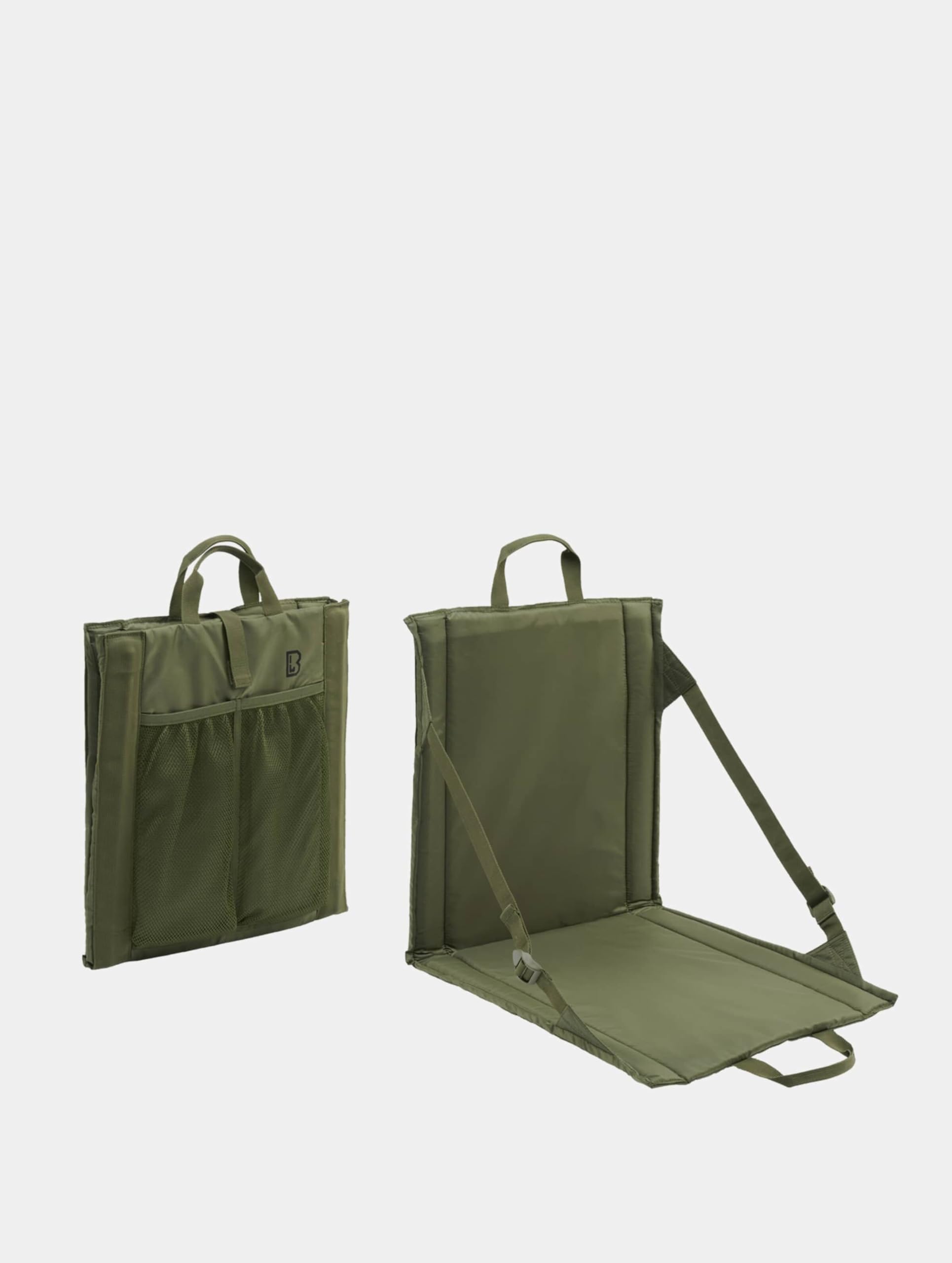 BRANDIT Foldable Seat Mat with Bag 2-in-1 Outdoor Trekking Mat Hunting Underlay Colour: Olive