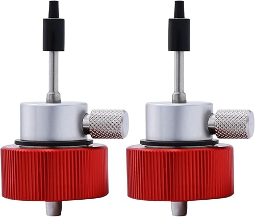 2 adaptadores de propano Airsoft, adaptador de llenado de propano reutilizable para tanque de propano Airsoft adaptador para tanque de gas verde,