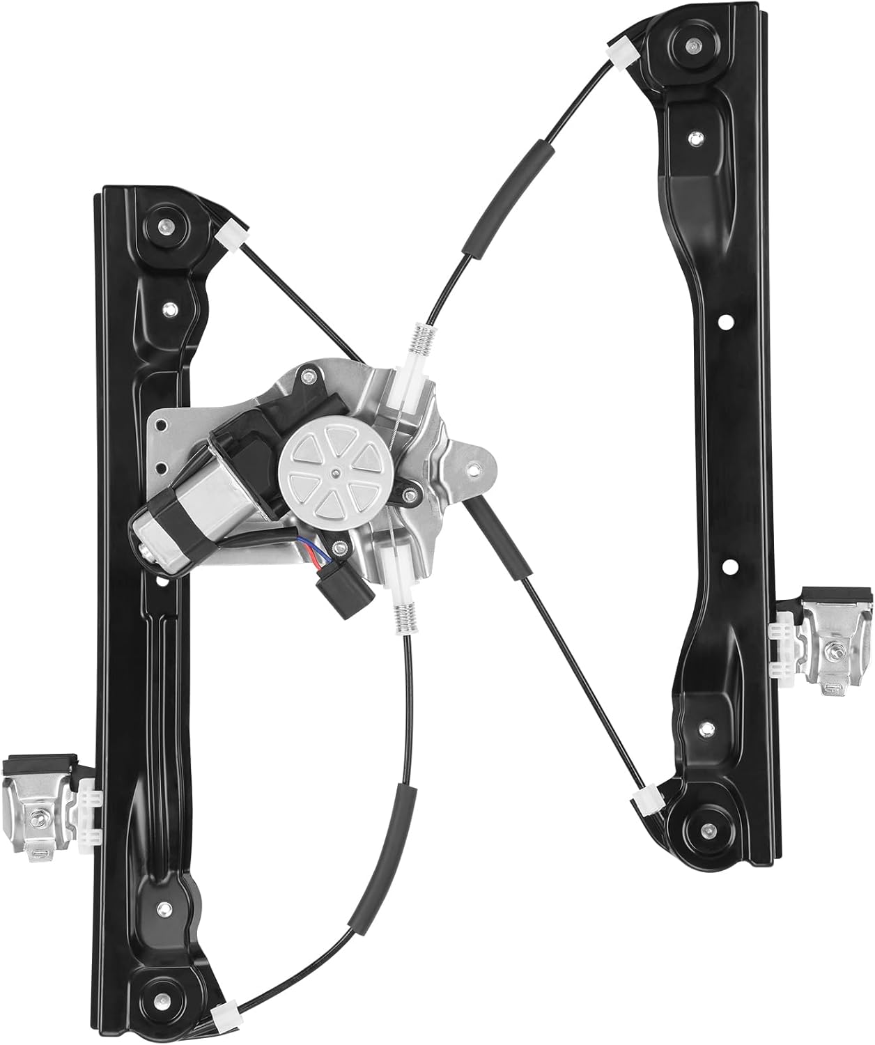 Obaee 748-975 Front Right Passenger Side Power Window Regulator with Motor Compatible with Chevy Cruze 2011-2012 (Up to 04/26/2012) 2 Pins Without Anti-Pinch
