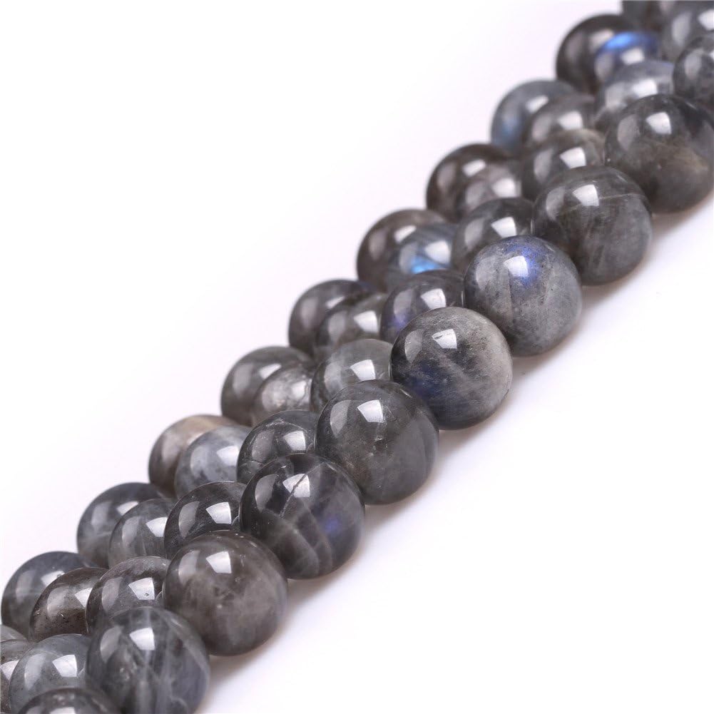 JOE FOREMAN 12mm Labradorite Semi Precious Gemstone Round AA Grade Loose Beads for Jewelry Making DIY Handmade Craft Supplies 15"
