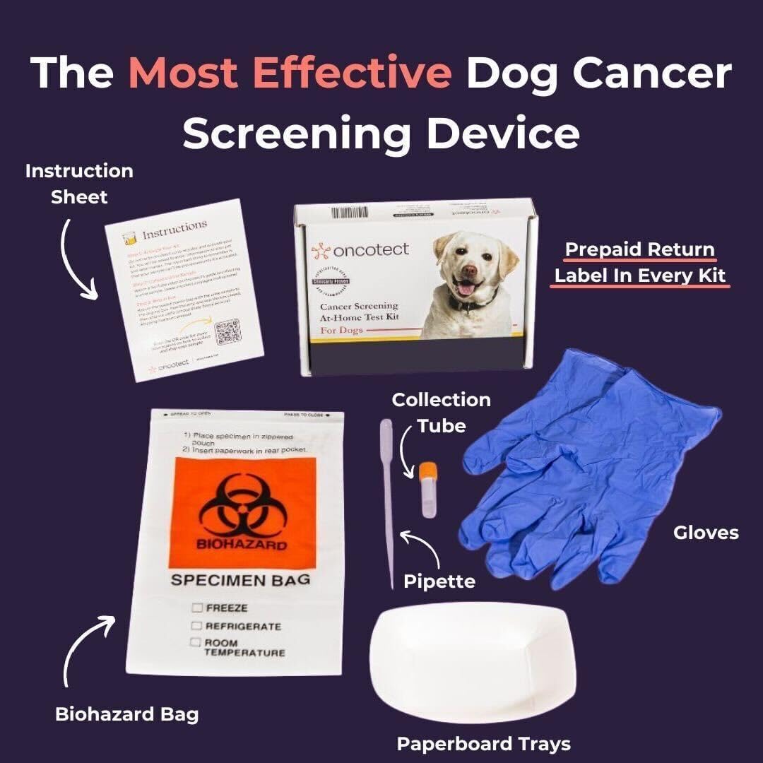 Essential Dog Cancer Screening Test Kit, Easy to Use Cancer Screening, Affordable Non-Invasive Urine-Based Test, Works On All Dog Breeds and Ages