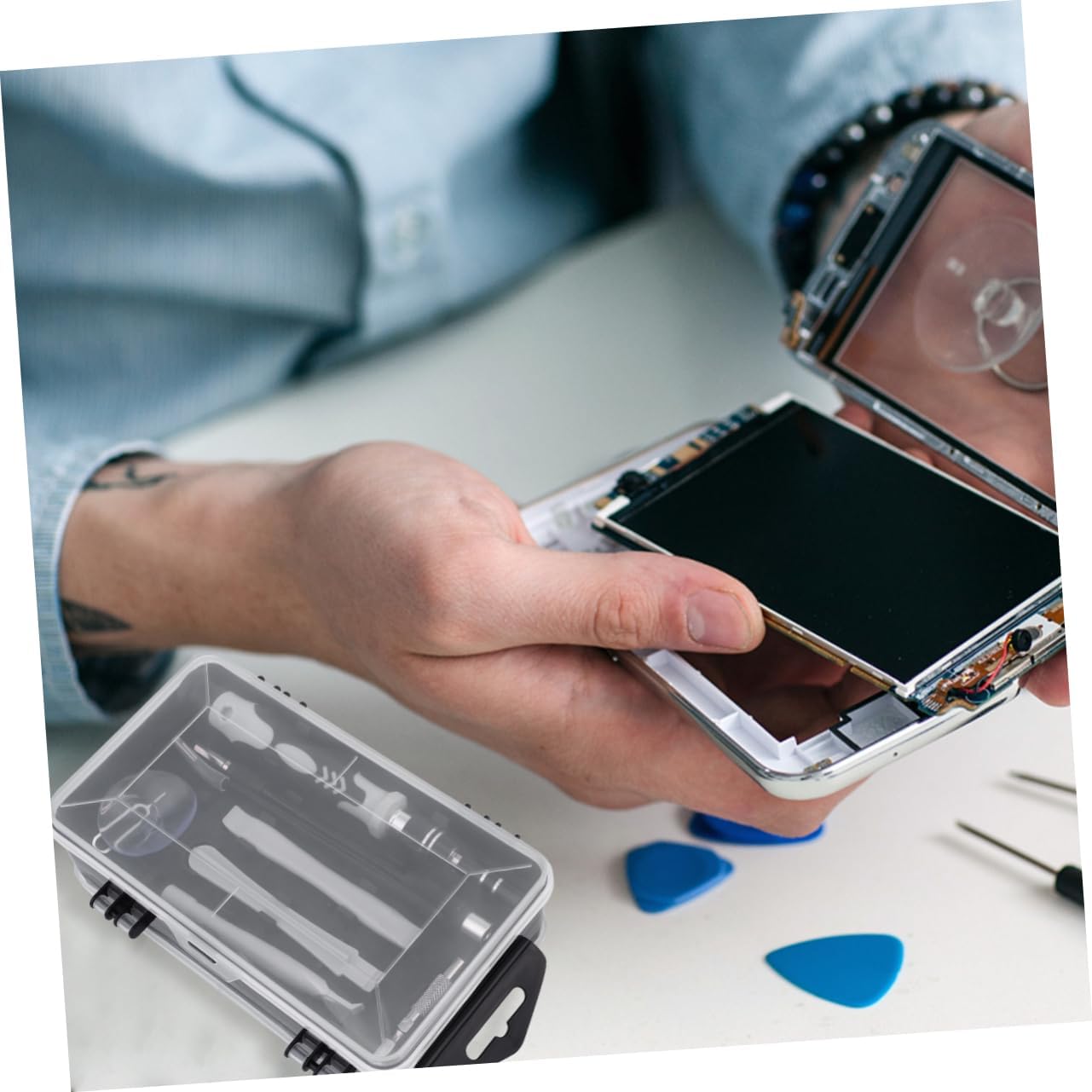 Disassembled Tool Box Screwdriver Bit Mobile Phone Repair Precise Instrument Screwdriver Set
