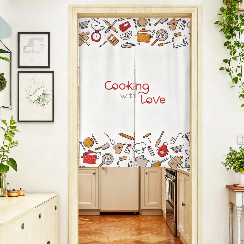 チャウヌ　ドアカーテン1〜11 Amazon.com: MYRU Japanese Noren Doorway Curtain Tapestry Entrance
