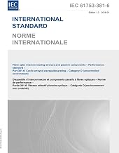 IEC 61753-381-6:2016, Fibre optic interconnecting devices and passive components - Performance standard - Part 381-6: Cyclic arrayed waveguide grating - Category O (uncontrolled environment)