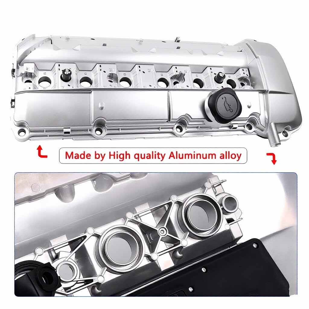 Pasuje do Bmw E46 325i/330Ci/330i/328i E39 528i E53 X5 E36 M54/N52/M52 pokrywa wahacza głowicy cylindrów pokrywa bloku silnika