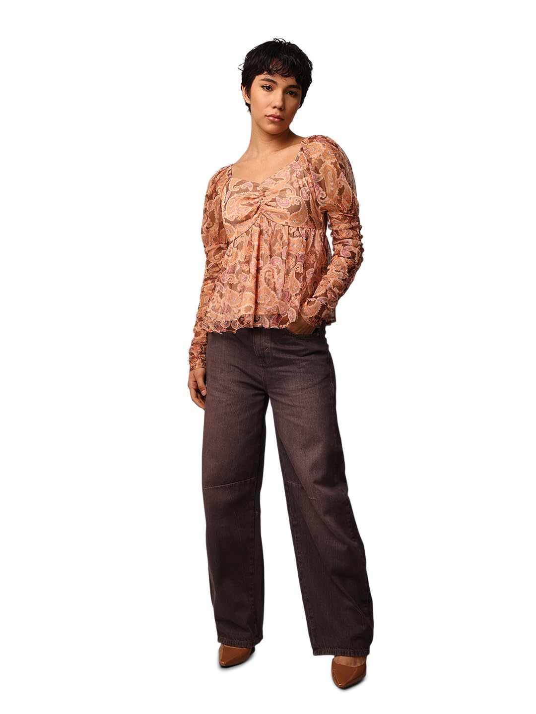 only Women's Polyester Regular Fit T-Shirt-picture-35