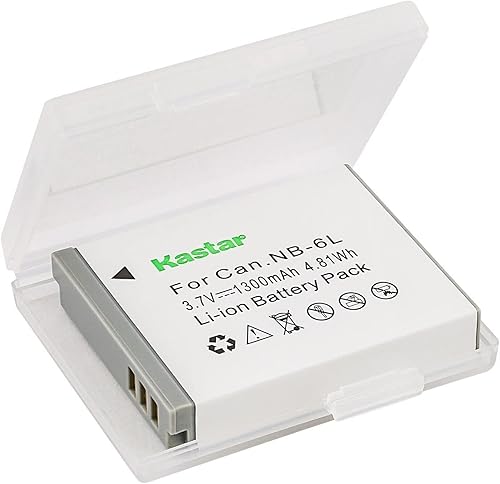 Miniatura 2 de Kastar Paquete de 4 baterías y cargador cuádruple compatible con Canon PowerShot SX500, PowerShot SX510 HS, PowerShot SX520 HS, PowerShot SX530 HS,