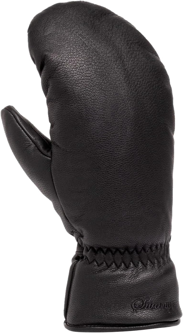 Swany Women's Ally Insulated Warm Durable Breathable Waterproof Winter Cold-Weather Leather Ski Mittens