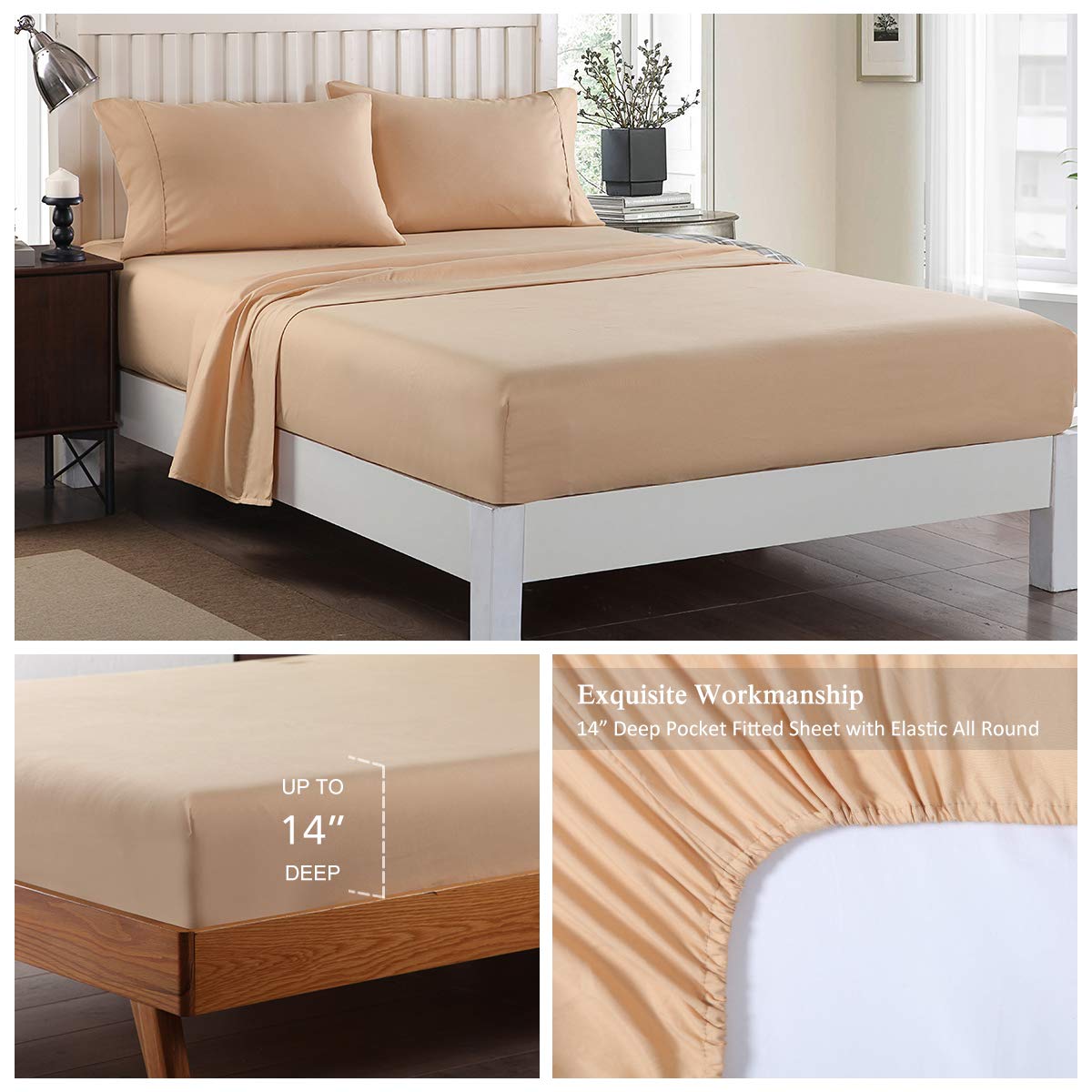 Amazon.com: JML Bed Sheet, Full Sheet 