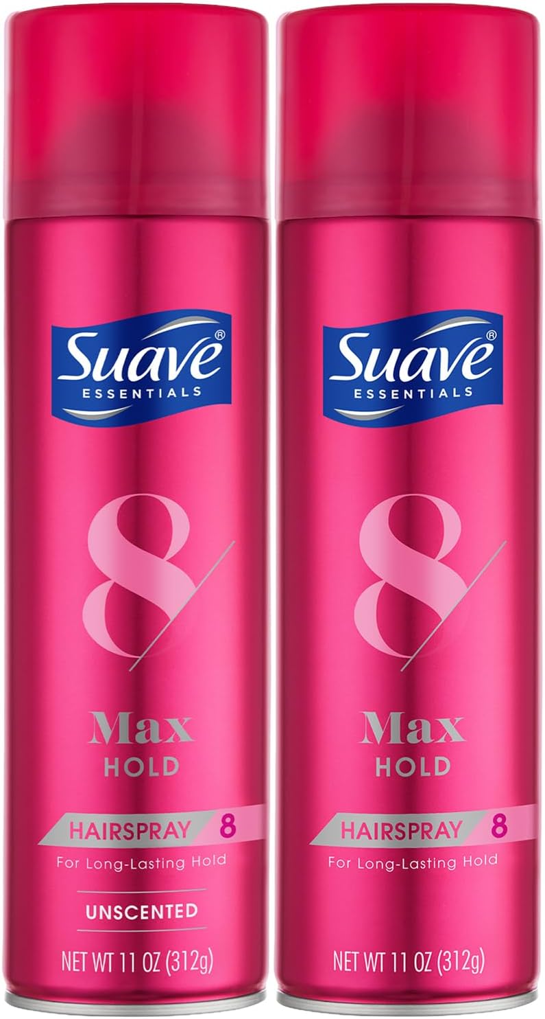 Suave Hairspray Max Hold Variety 2-Pack