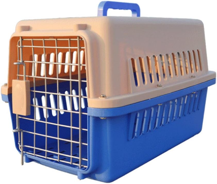 Atlas Two-Door Pet Carrier | Easy Assembly Pet Carrier with Front & Top Door Featuring Secure Side-Clip Construction (No Tedious Nut & Bolt Assembly)