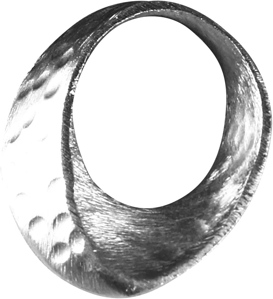 Mobius Metal Napkin Rings - Set of 12 for Dinner Parties, Weddings Receptions, Family Gatherings, or Everyday Use - Set Your Style with Daily Use Table Décor Accessories (Silver) : Home & Kitchen