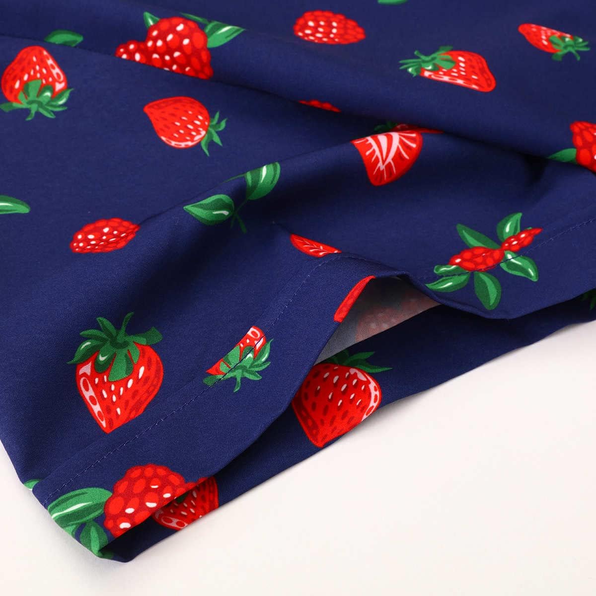 SheLucki Hawaiian Shirt for Men, Unisex Summer Beach Casual Short Sleeve Button Down Shirts, Printed Palmshadow Clothing - Image 6