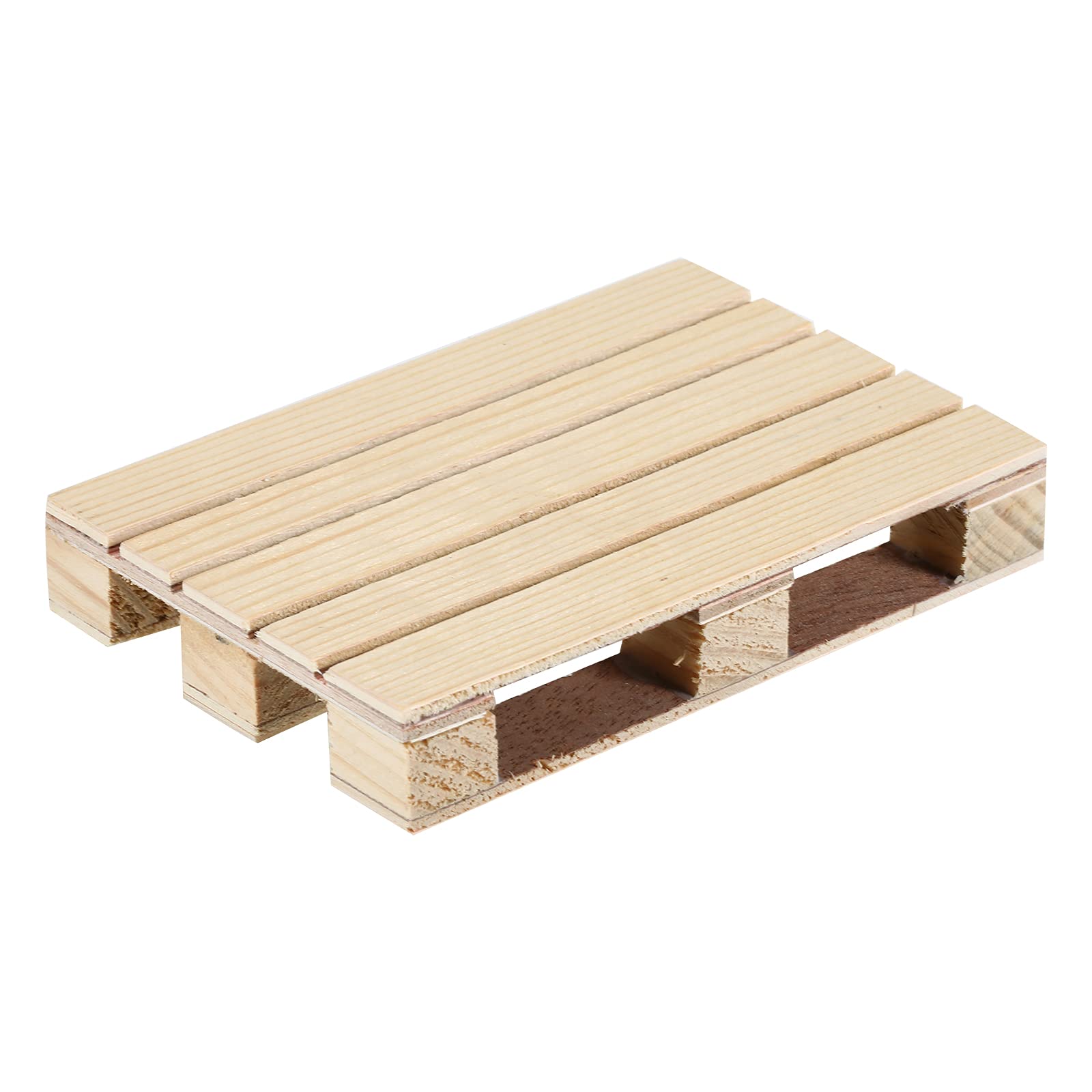 Hanzete Wooden Cargo Pallet RC Car Simulated Decorations Fittings Replacement for Traxxas Hsp Redcat Rc4wd Tamiya Axial scx10 D90 Hpi