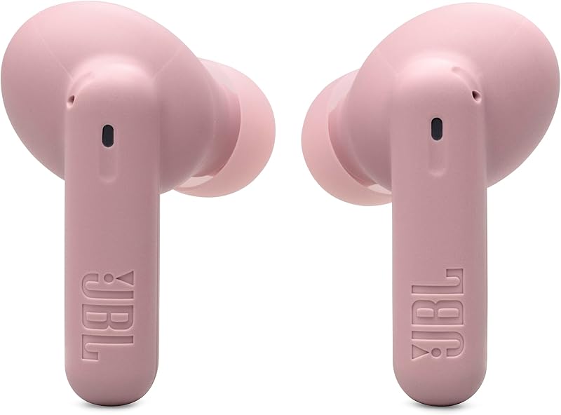 JBL Vibe Beam 2 - True Wireless Noise Cancelling Earbuds with JBL Pure Bass Sound & Smart Ambient Technology, 4mics for Crisp, Clear Calls, up to 40Hrs of Playback, IP54 Dust & Water Resistant (Pink) image 2