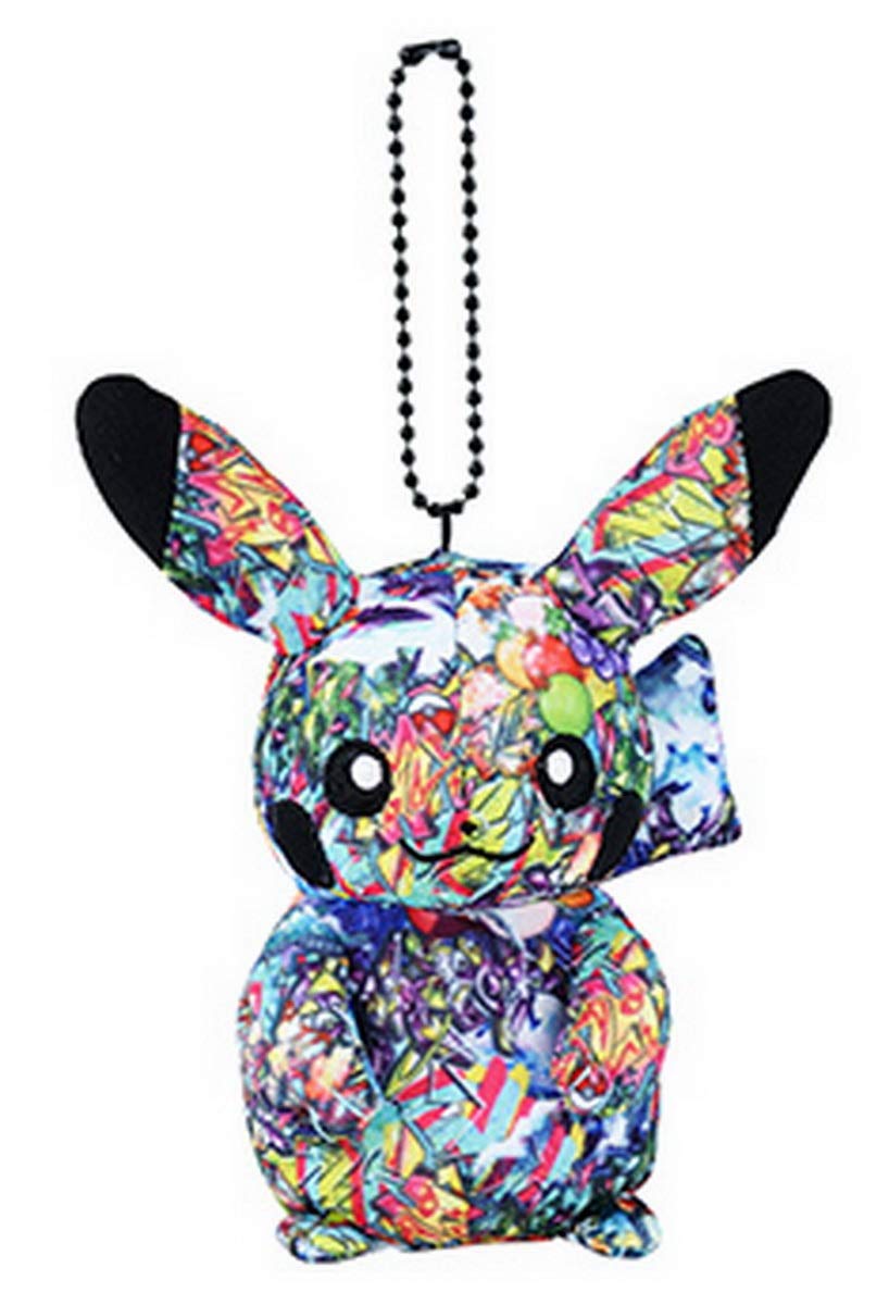 Amazon.co.jp: マスコット ぬいぐるみ キーホルダー ピカチュウ 