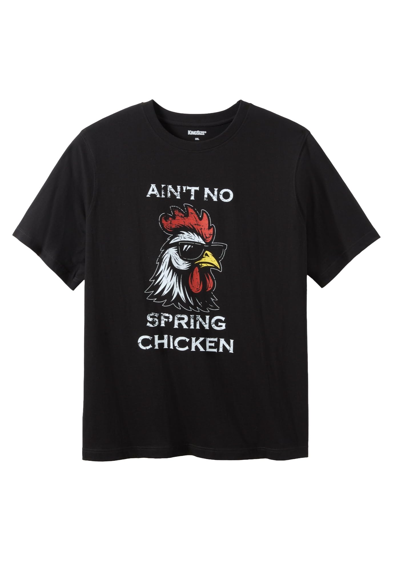 KingSize Mens Big Tall Slogan Graphic T-Shirt