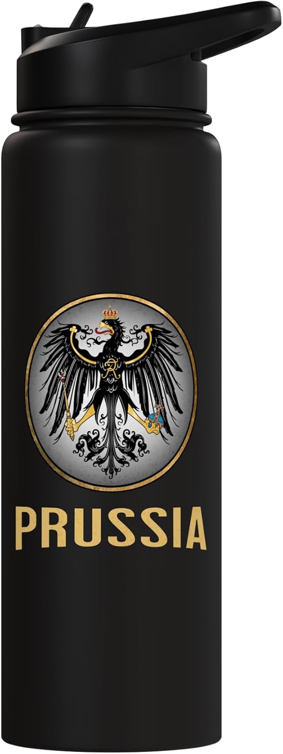 Prussia Symbol Kingdom of Prussia Stainless Steel Insulated Water Bottle