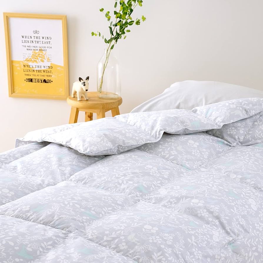 【新品・未使用】 西川 ダウンケット 　ホワイト　ダウン90%　 羽毛肌掛け布団 Amazon｜西川 羽毛肌布団 ダウンケット シングル フランス産