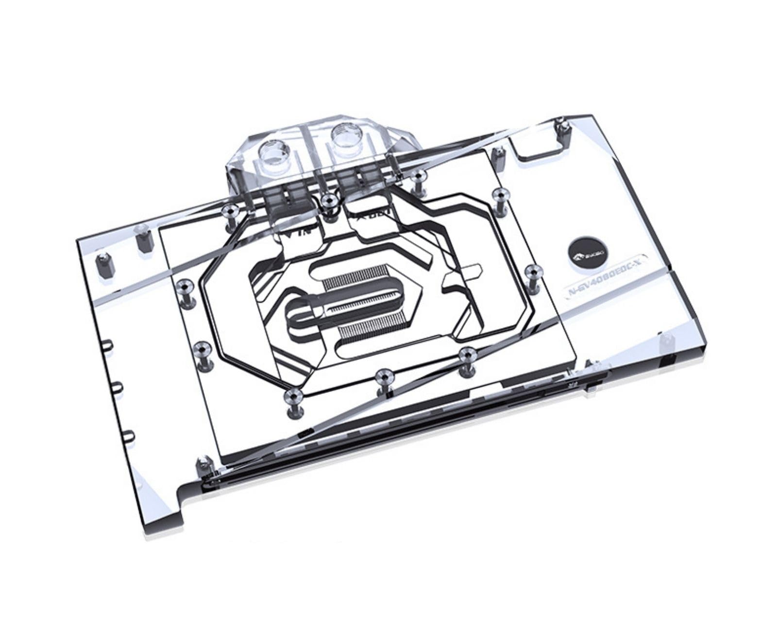 Bykski Full Coverage GPU Water Block and Backplate for GIGABYTE GeForce RTX 4080 16G (N-GV4080EOC-X)
