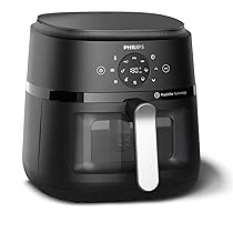 Philips Airfryer Serie 2000 – Friggitrice 6,2L Con Finestrella di cottura, RapidAir, 13 Modalità di Cottura, 90% di Grassi in Meno, Facile da Pulire, Touchscreen, Risparmio Energetico (NA230, 00)