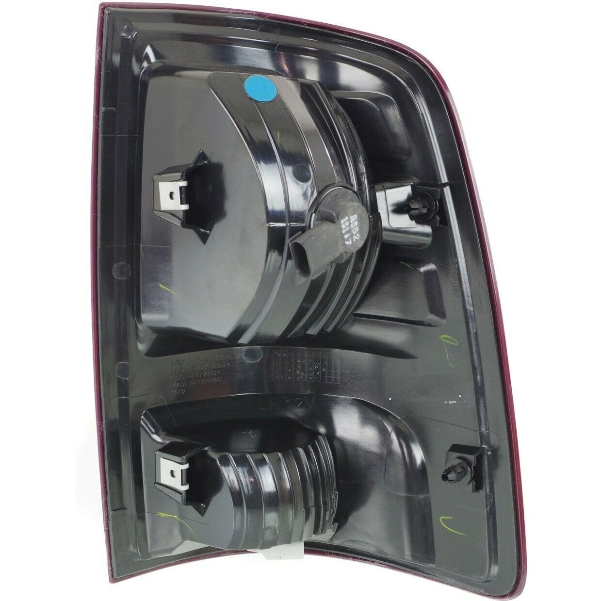 Amazon.com: MRRWIBH Tail Light Assembly Left Driver Side Red Clear 