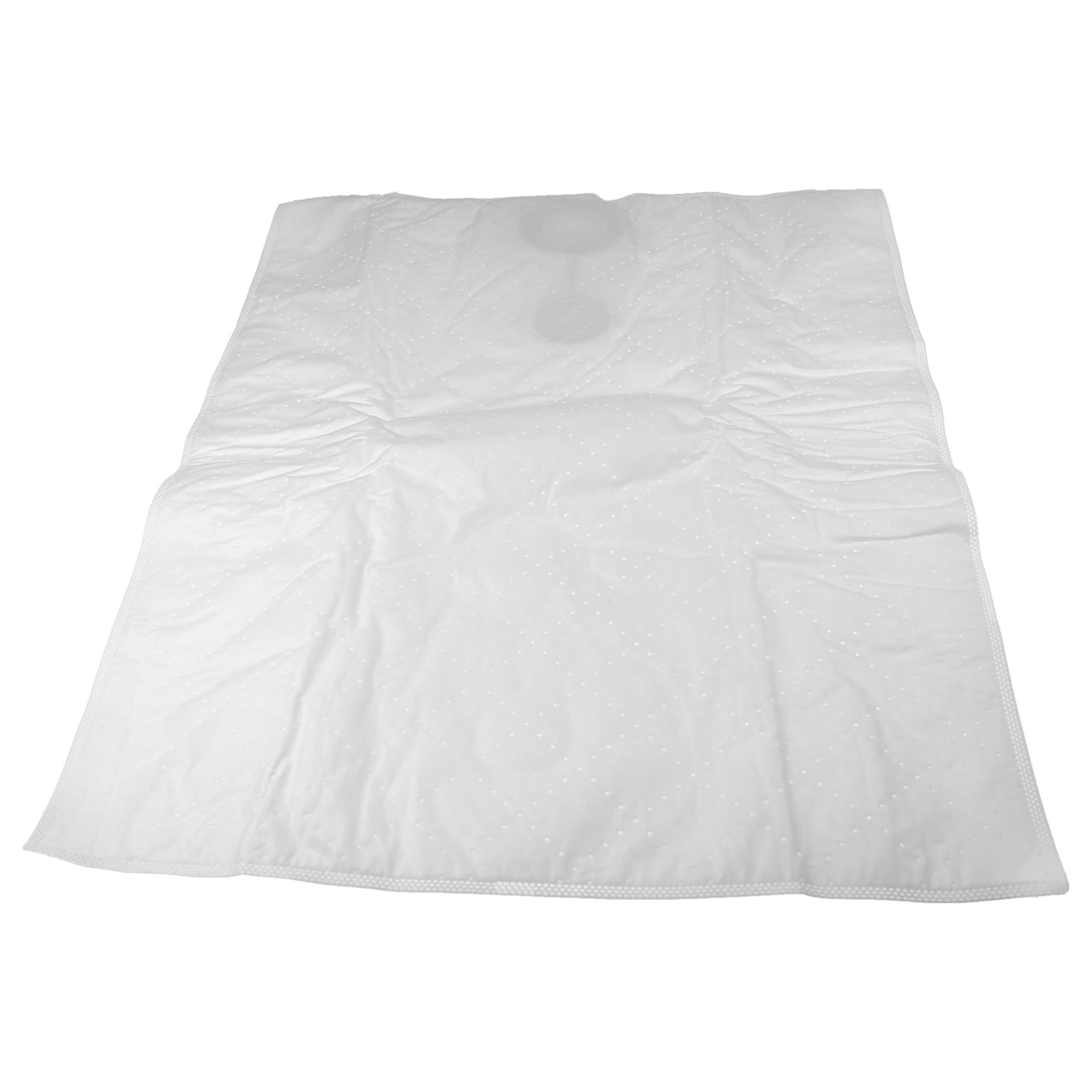 vhbw 10x Staubbeutel kompatibel mit Nilfisk Alto Attix 761-2M XC, Attix 791-21 EC, Attix 9 Staubsauger - 88,2cm x 62cm Weiß