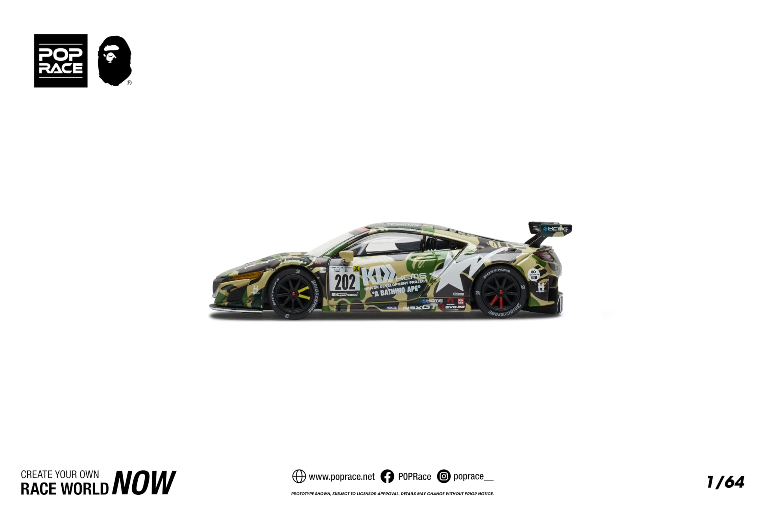 Amazon | ジェネシスカンパニー (Genesis Company) BAPE X POP RACE 1