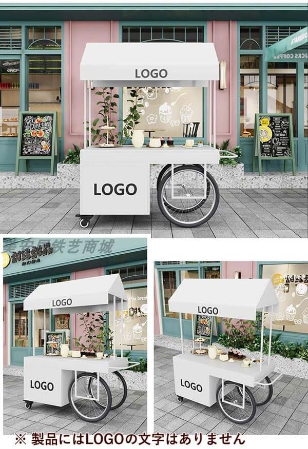 【ロロ】移動式屋台　キッチンカー【ホワイト】 ロロ】移動式屋台 キッチンカー【ホワイト】 ロロ】移動式屋台