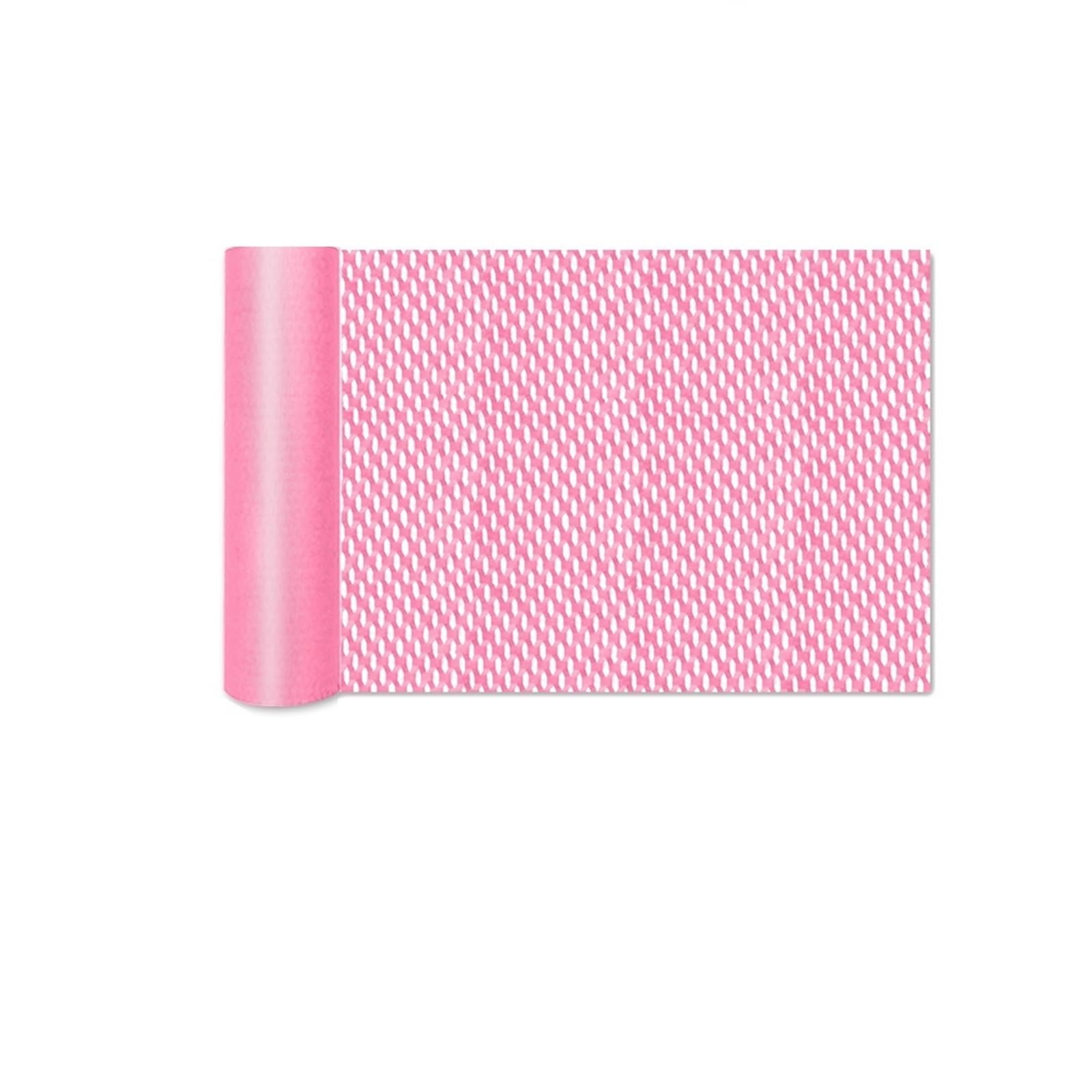 Ppqiru Pink Honeycomb Packing Paper Sustainable Alternative To Bubble Wrapfor Moving/Shipping/Packing Roll For Cushioning(,10M*50Cm)