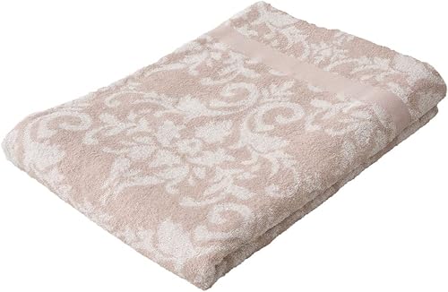 Miniatura 8 de EMOOR Toalla jacquard 100% algodón para cama y sofá, fabricada en Japón, tamaño individual japonés (55 x 75 pulgadas), azul y gris, agradable al