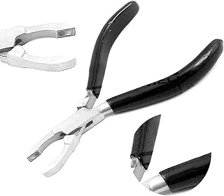 DDP Loop Closing Pliers With Grips Black, 5-1/2 Inches