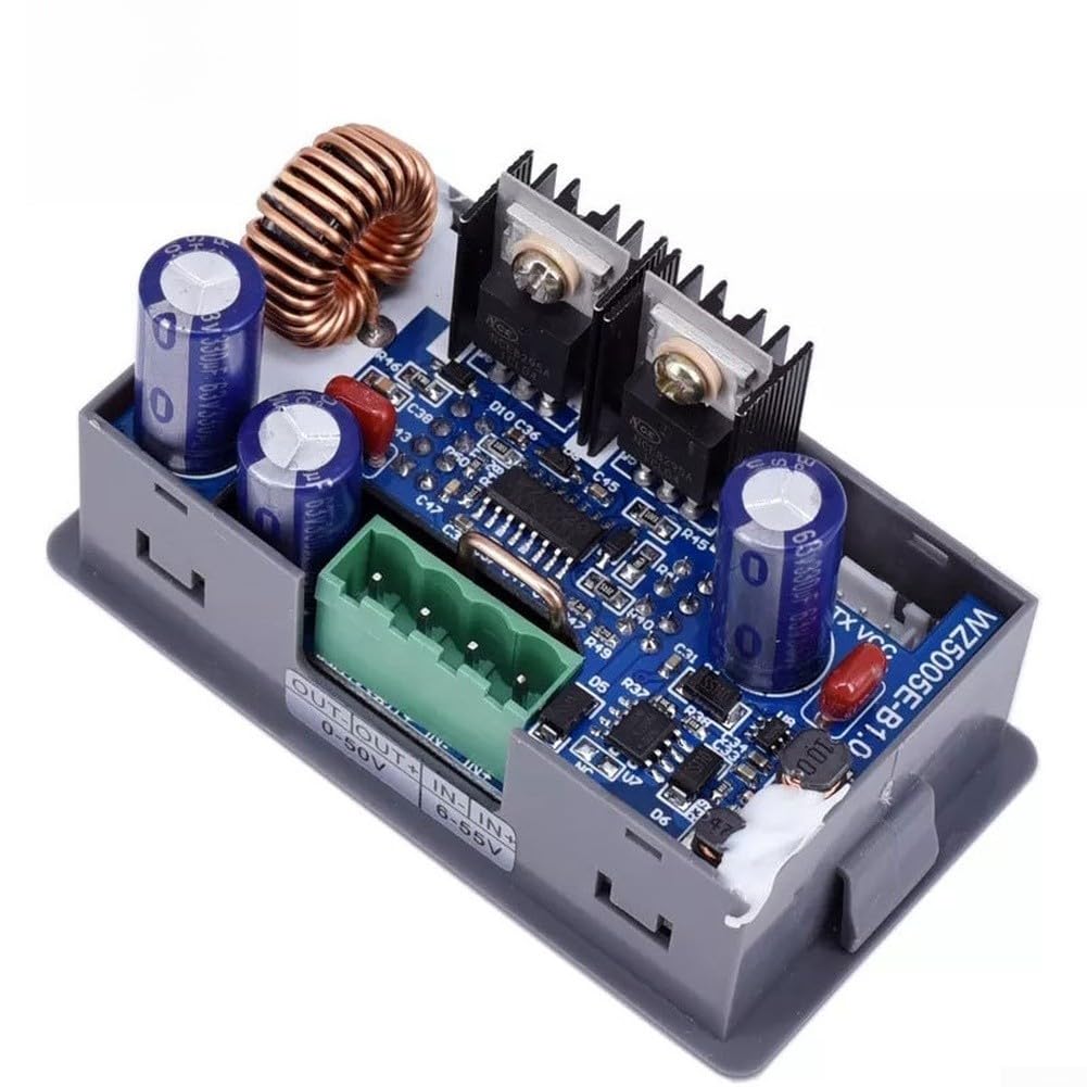 Fuente de alimentación compacta de laboratorio de 6 – 55 V, entrada para cv