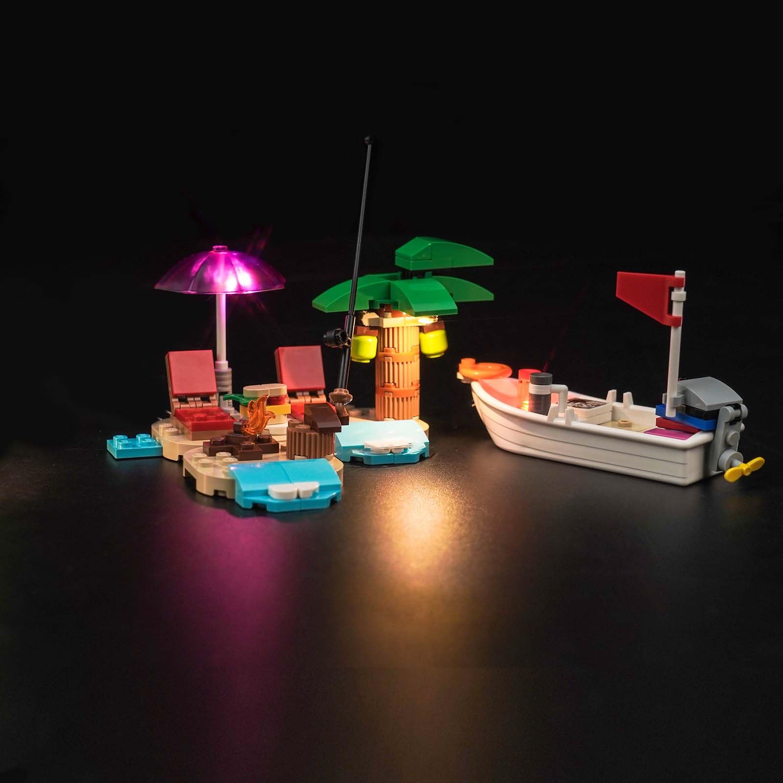 Led Light Set for Lego 77048 Animal Crossing Kapp'n's Island Boat Tour (No Lego), Decoration Lighting Set for Creative Toys - Image 2