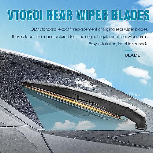 Vtogoi Wiper Blades With Rear Wiper Blades Set For Bmw X3 2011-2017,Automotive Replacement Windshield Wiper Blades, That Meet Oem Quality Easy Diy Install 26"+20"+13"(Set Of 3) #TOP5