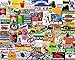 White Mountain Puzzles I Love Wisconsin, 1000 Piece Jigsaw Puzzle
