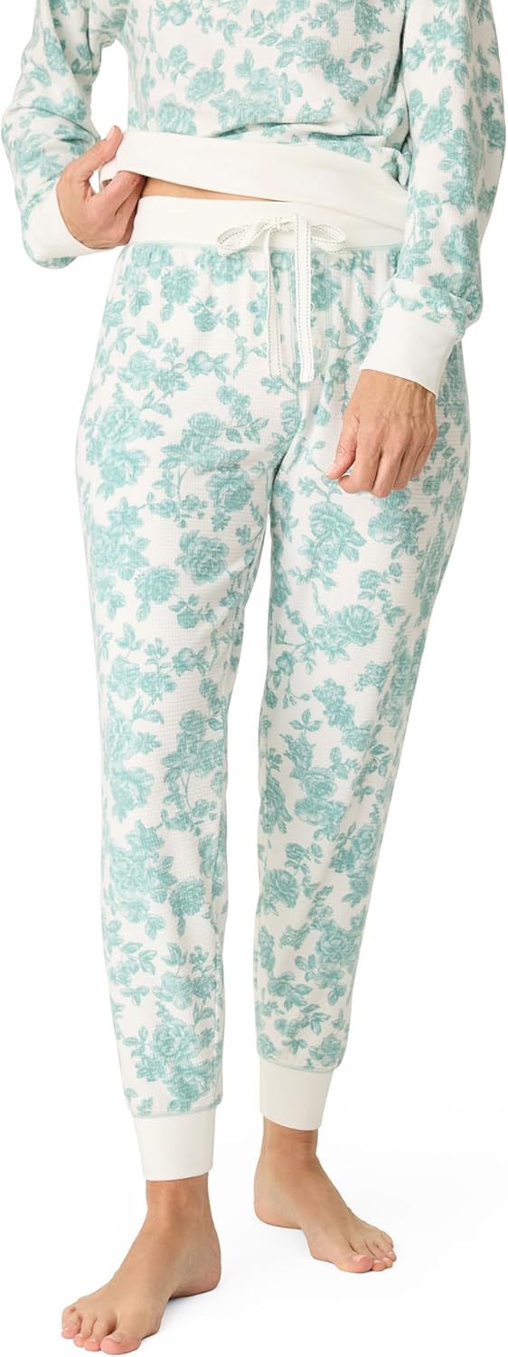 PJ Salvage Women's Lacey Jade Jammie Sleep Pant