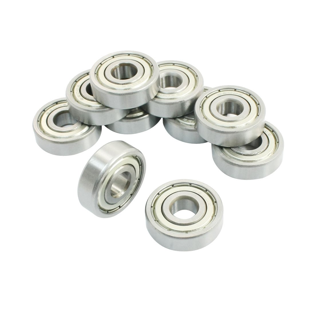 Rodamientos 6200Z de bolas con ranura profunda LHNBGTUIW 10 uds