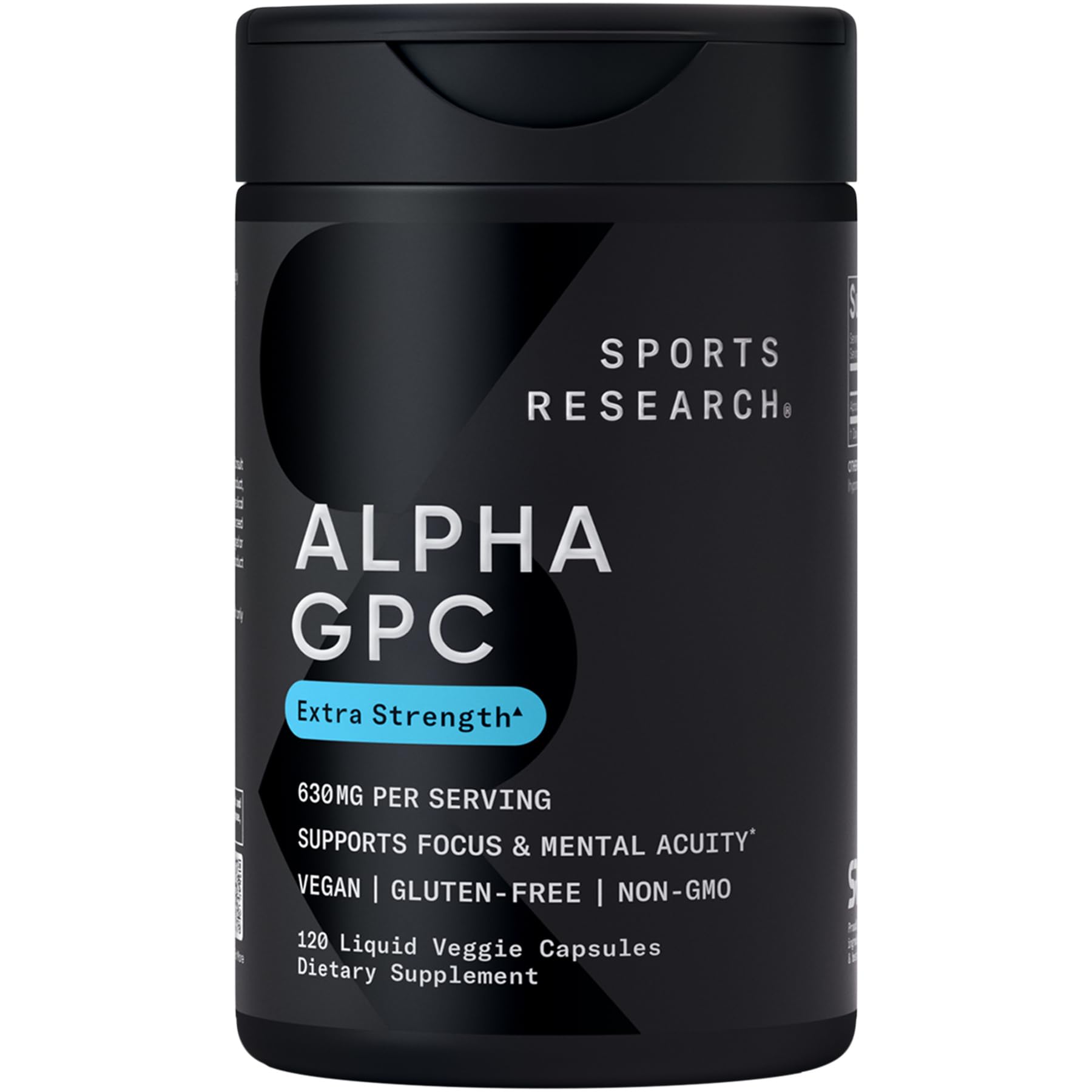 Sports Research Alpha GPC 630mg