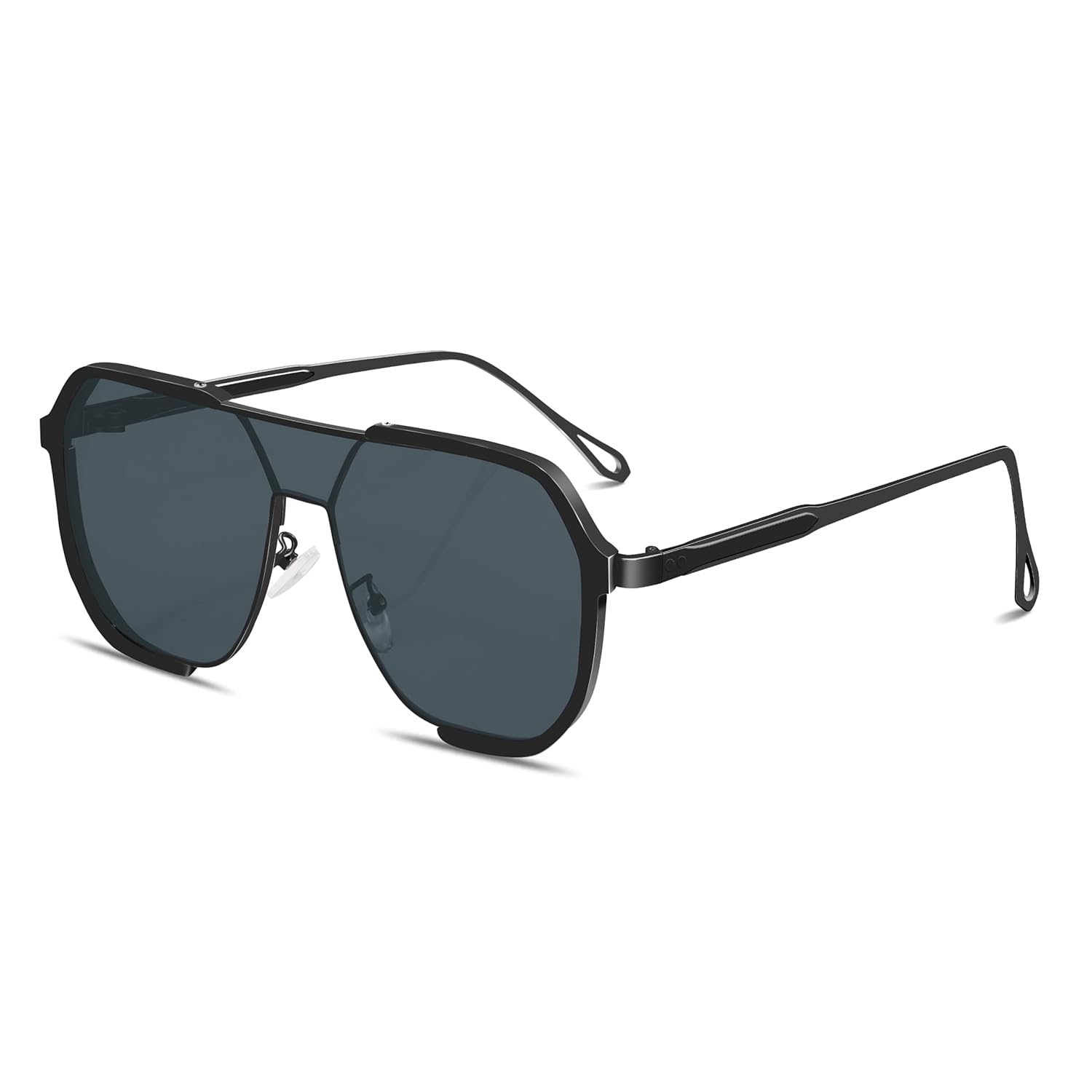 Rmerom Retro Oversized Square Aviator Sunglasses for Women Men 2026 Fashion Vintage Trendy Large Aviator Sun glasses UV400