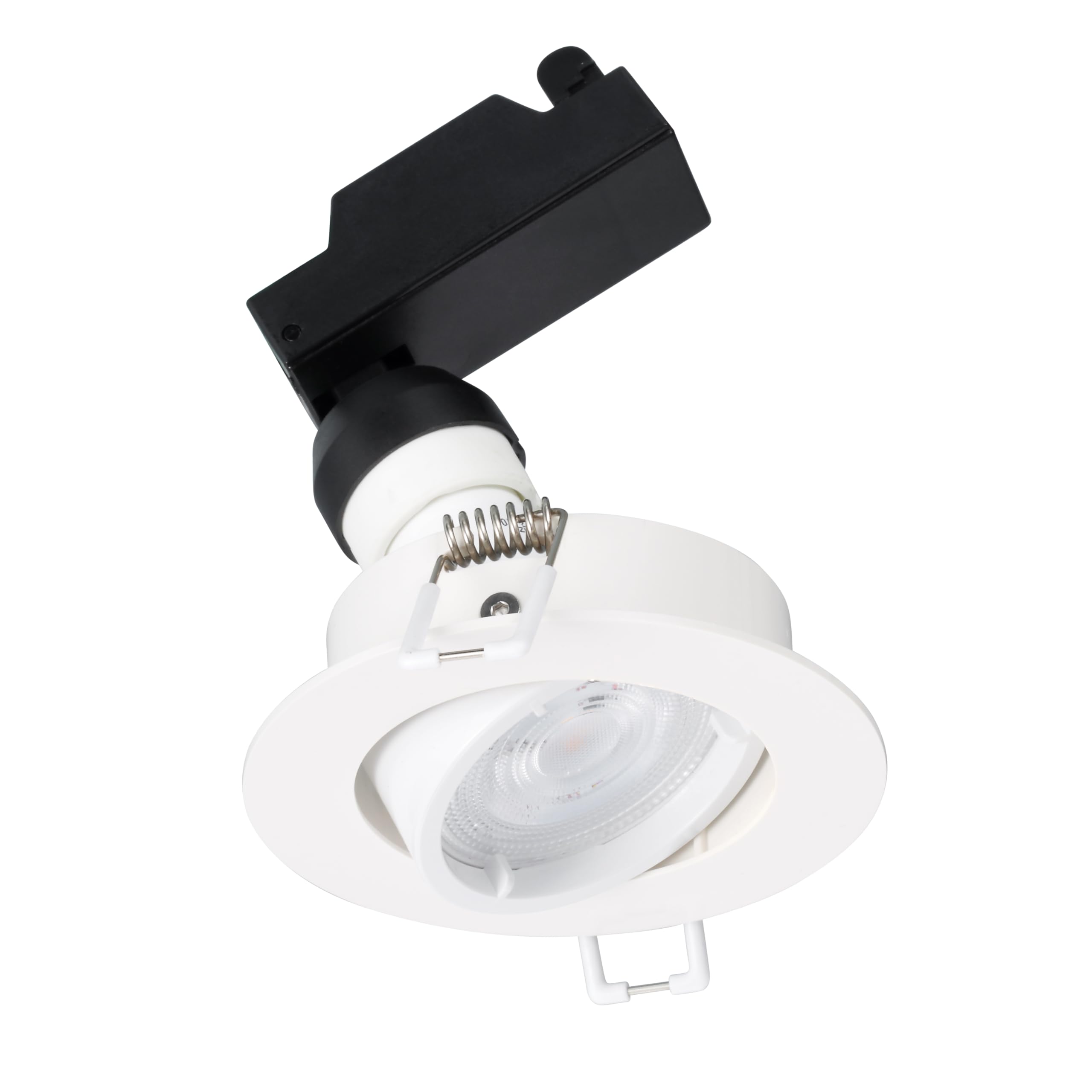 SYLVANIA SylSpot Recessed LED Spotlight Kit - Neutral White (4000K) - 4.5W Black Downlights - Energy Efficient, Long Life - 3 Pack