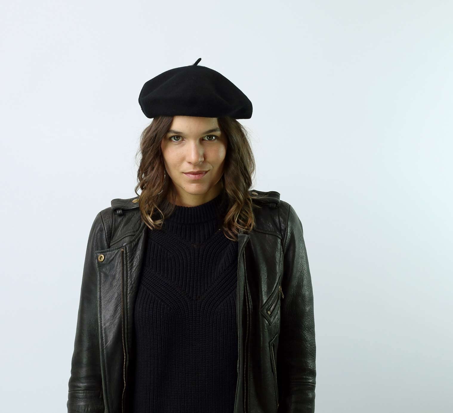 Béret Basque Laine Merinos imperméable Homme Femme Le Parisien