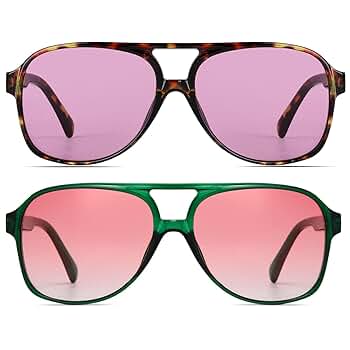 Freckles Mark Vintage Retro 70s Sunglasses for Women Men