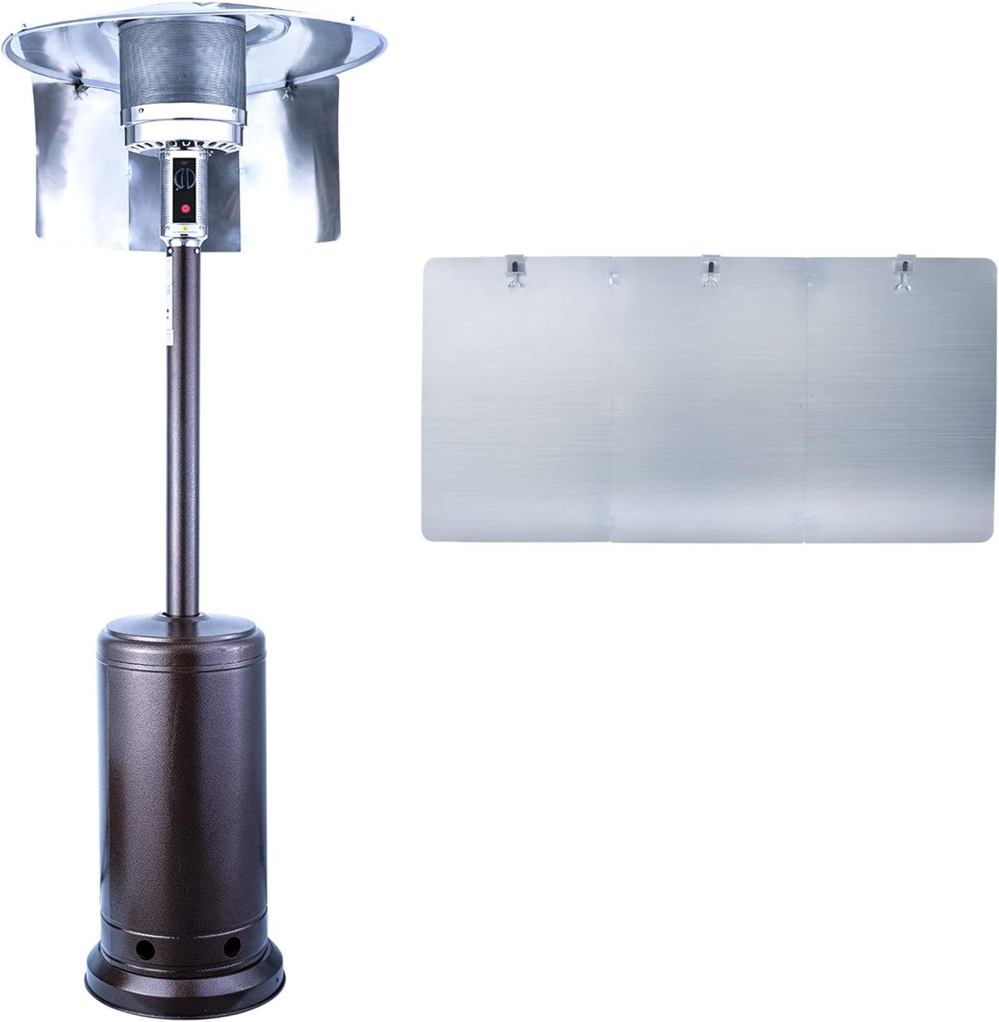 Patio Heat Reflector Shield For Round Natural Gas And Propane Patio Heaters Adjustable Stackable Directional Heater Reflector Ravizat Heat Focusing Reflector Patio Lawn Garden Outdoor Heating Kudosprs Com Patio Heat Reflector Shield For Round Natural Gas And Propane Patio Heaters Adjustable Stackable Directional Heater Reflector Ravizat Heat Focusing Reflector Patio Lawn Garden Outdoor Heating Kudosprs Com