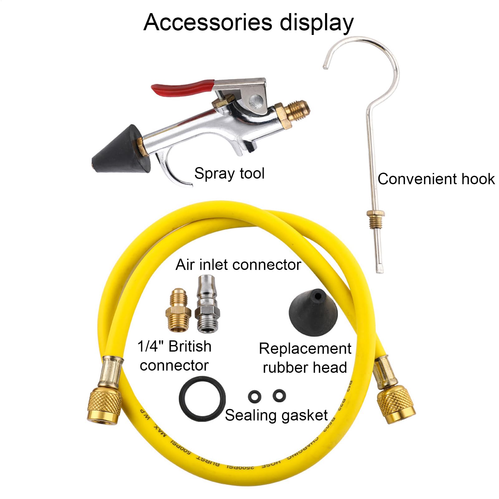 Kit Per Il Lavaggio Del Condizionatore D'Aria Tubazioni Per Impianto Di | Strumento Per La Pulizia Dei Tubi 'Aria Condizionata Auto Per Manutenzione Impianto A/C Di Aut