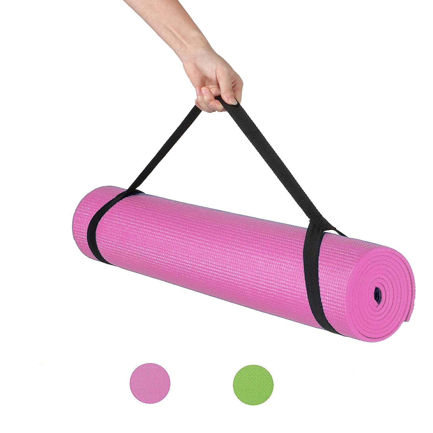 SS Creation 5 mm Anti Skid Yoga Mat for Gym Workout and Flooring Exercise - Long Size Yoga Mate for Men & Women-picture-10