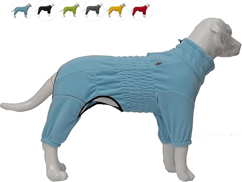 Abrigo cálido para perro, chaqueta resistente al viento para perros pequeños, medianos y grandes, abrigo de invierno de forro polar de 4 patas,