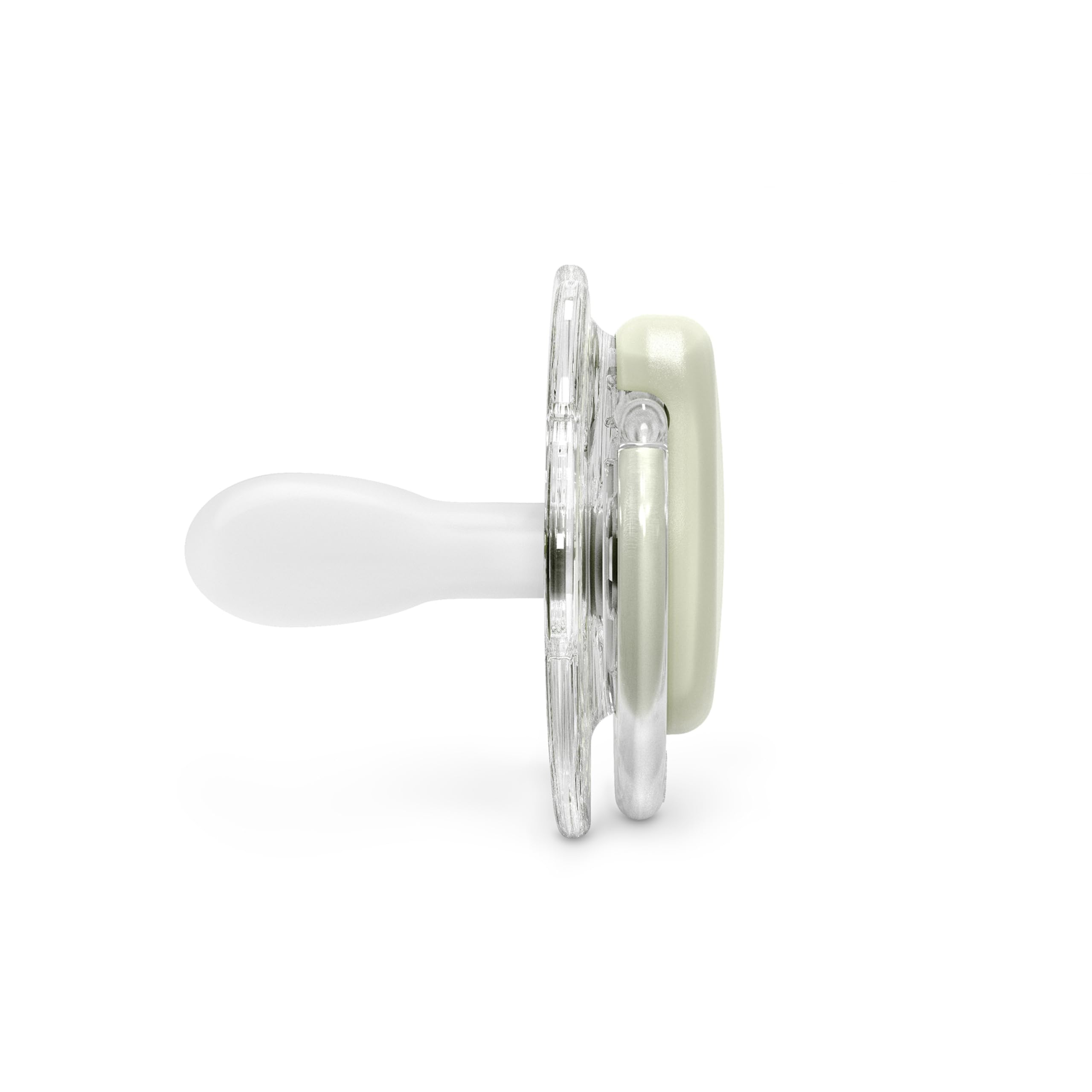 Suavinex, Set Regalo Neonati +0 Mesi. Ciuccio 0/6 mesi con tettarella SX Pro + Portaciuccio in tessuto + Biberon anticolica con tettarella SX Pro a flusso medio (M) 270 ml + Massaggiagengive, verde